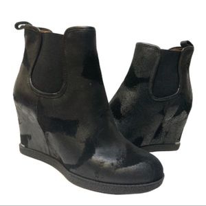 Donald J Pliner 'Dillon' Leather Wedge Bootie